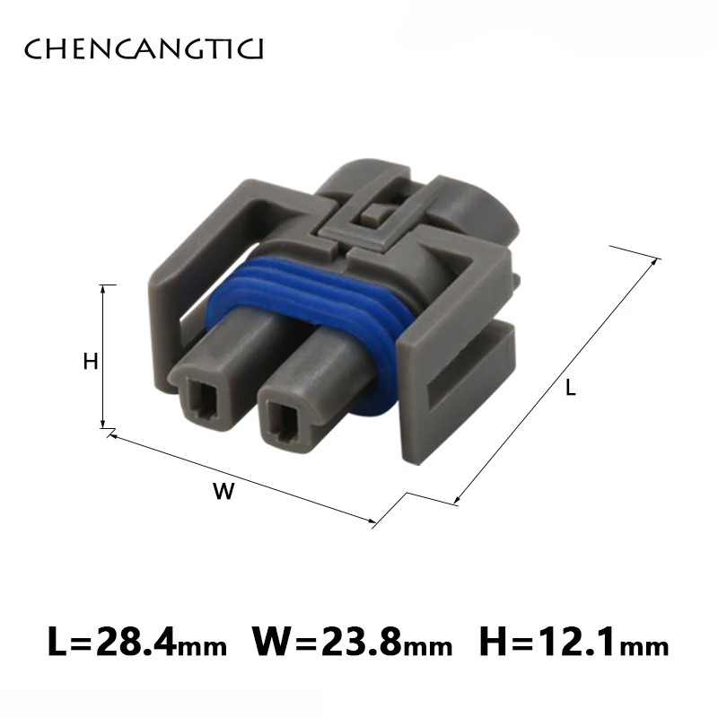 1 Set 2 Pin Auto Waterdichte Kabel Connector Delphi Vrouwelijke Mannelijke Stekker Voor Buick 12162017 H1348-2P H1490-2P DJ70217A-1.5-11