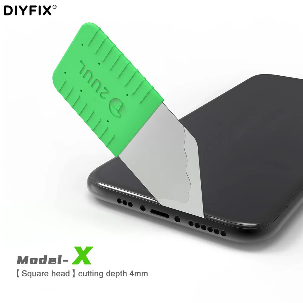 2UUL DA91 0.1 مللي متر XYZ LCD شاشة فتاحة أدوات ل شاشة الهاتف المحمول تفكيك Spudger افتتاح نقب بطاقة إزالة أداة إصلاح