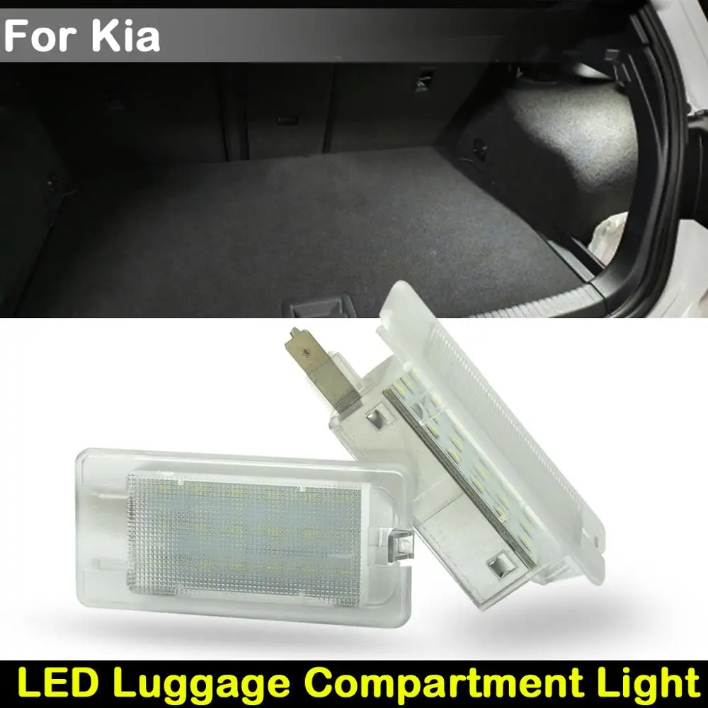 For Kia Amanti Cadenza Premium Forte Optima RIO Ceed Cerato Sportage Magentis Opirus Grandeur LED Luggage Trunk Lights Lamp