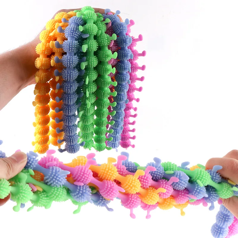 

Worm Noodle Stretch String TPR Adults Children Rope Antistress Toys String Fidget Autism Vent Toys Kids Fun Game