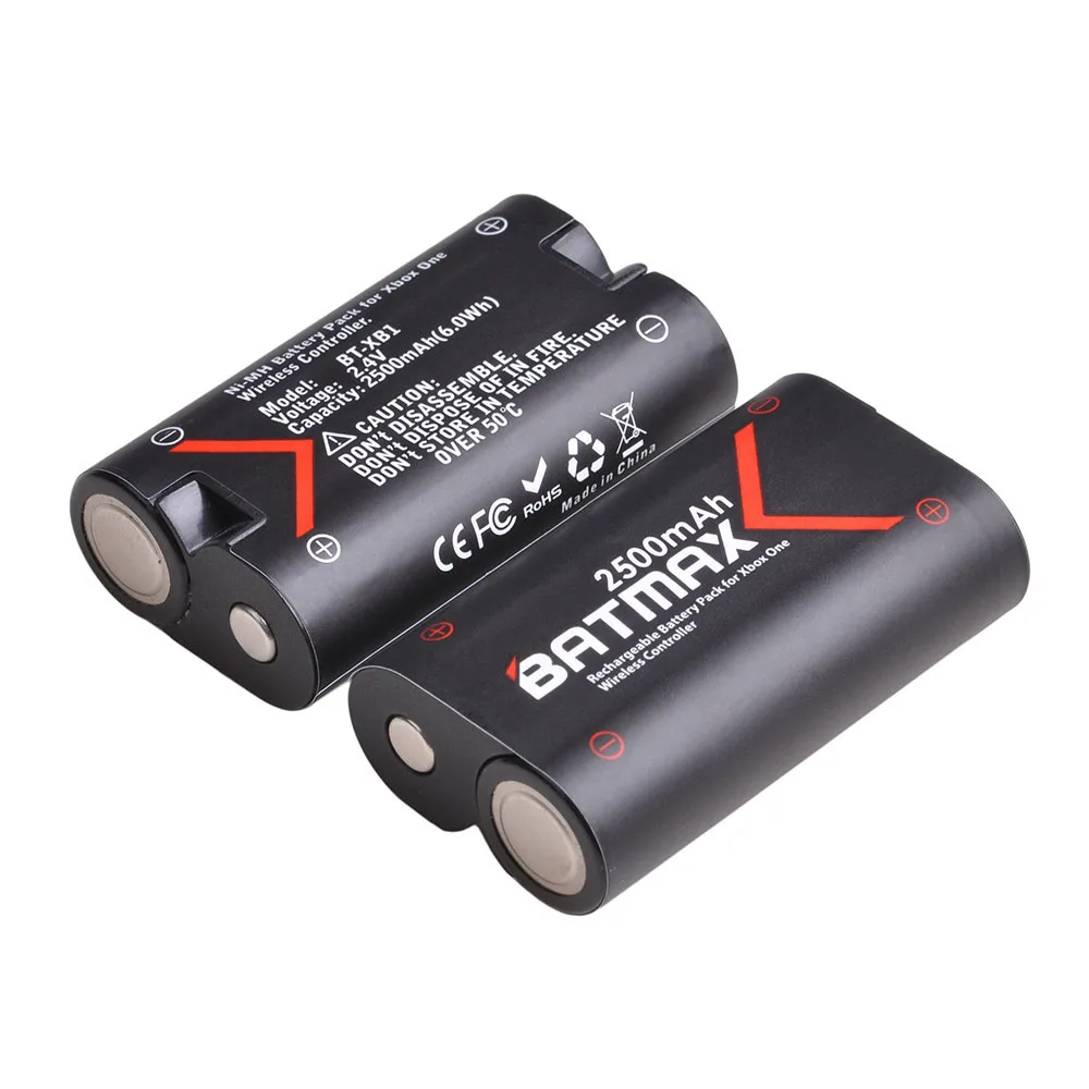 2X 2500mAh بطاريات ل Xbox One X/S Xbox سلسلة S/ Xbox سلسلة X تحكم Gamepads LCD USB المزدوج شاحن
