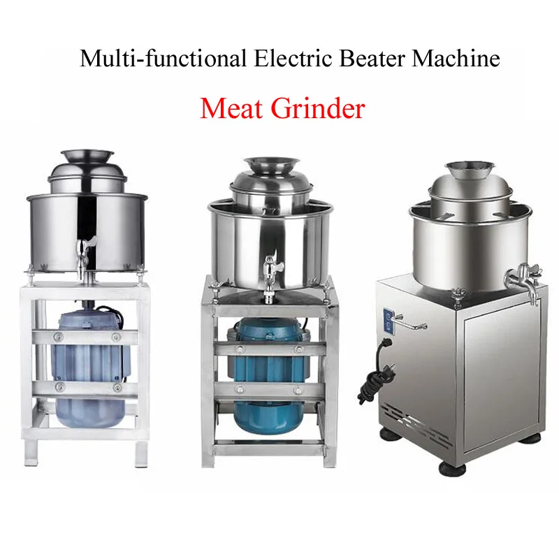 

Commercial Meatball Beater Stainless Steel Electric Meat Grinder Multi-function Chopped Pepper Garlic Mincer