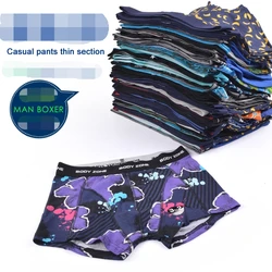 Teenage Boy Boxers Mixed Designs Underwear Size 14T-20T Men Under Panties Cotton Soft Comfortable Male Boxers Quality Panties