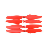 4PCS Red Propeller For D15 MJX B20 Bugs20 EIS Electronic Image Stabilization Brushless Dual GPS Quadcopter Aerial Drone