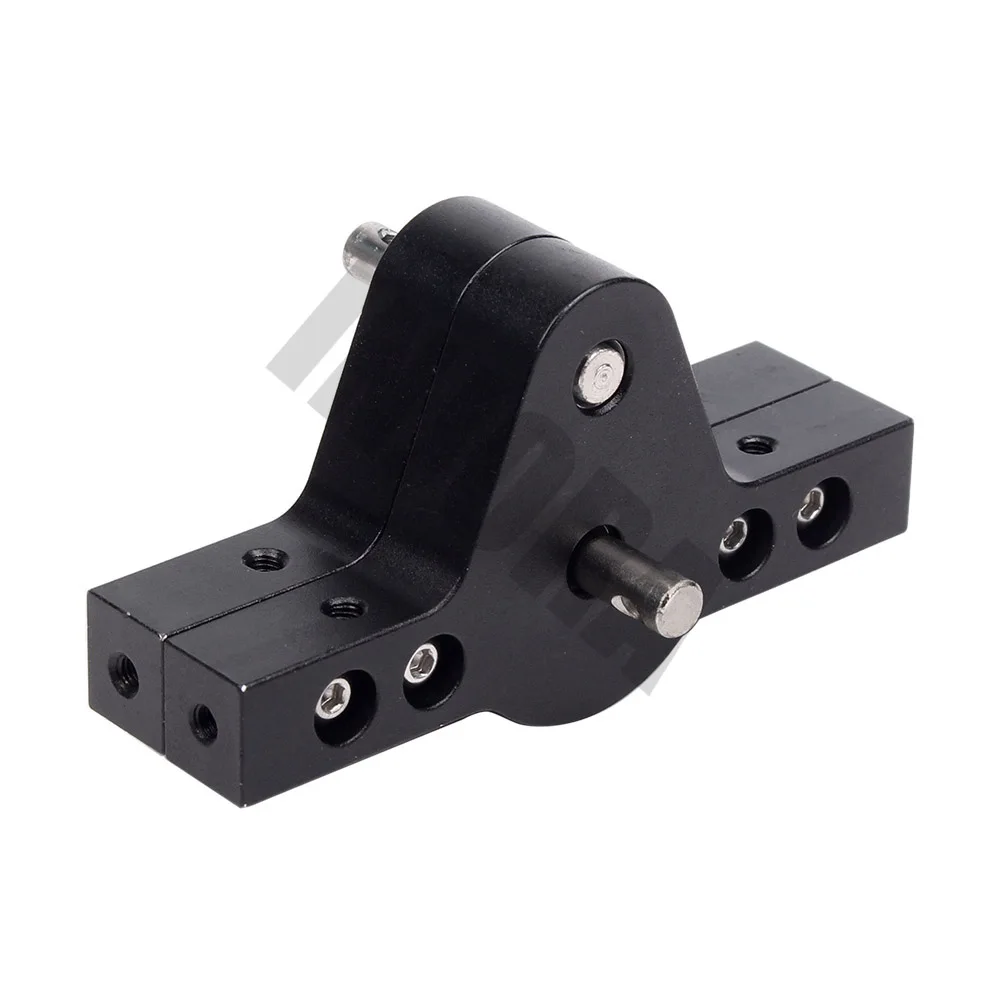 INJORA Black Metal D90 Transfer Case Gearbox for 1/10 RC Crawler D90 Axial SCX10