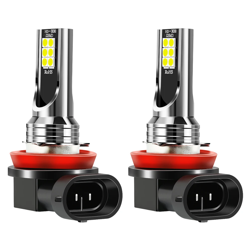 2x H8 H11 LED Bulbs Car Fog lamp Daytime Running Light  For Great Wall Haval Hover H3 H5 H6 H7 H9 H8 H2 M4 Geely borui Coolray