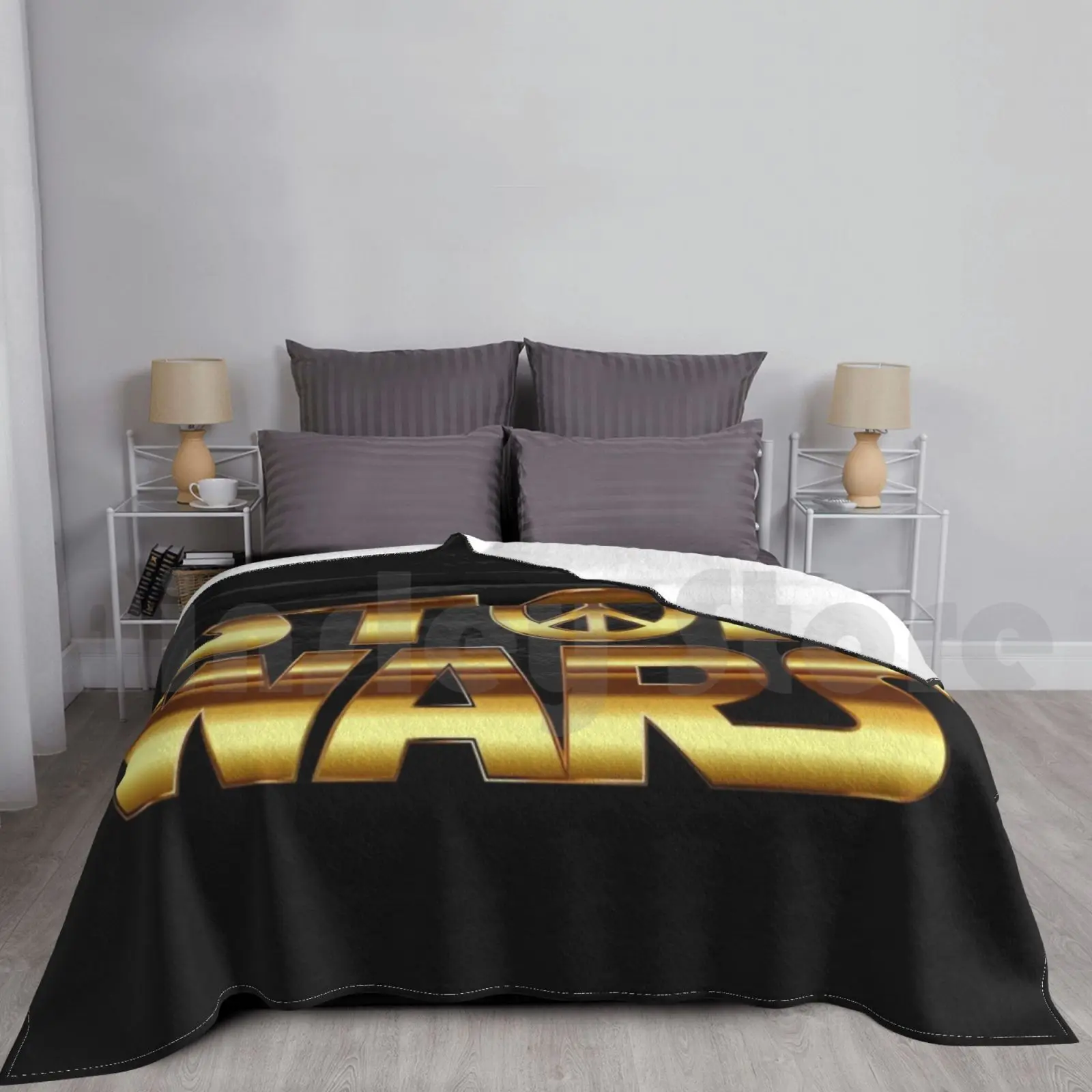 

Одеяло «Стоп войны» для дивана-кровати, путешествий «Стоп войны»