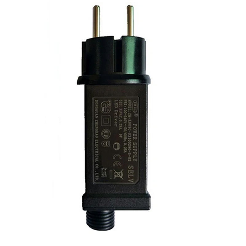 Adattatore di alimentazione 31V 6W sempre luminoso/lampeggiante drive di alimentazione HA CONDOTTO il driver UE Impermeabile IP44 adattatore di alimentazione per luci della stringa di luci A LED