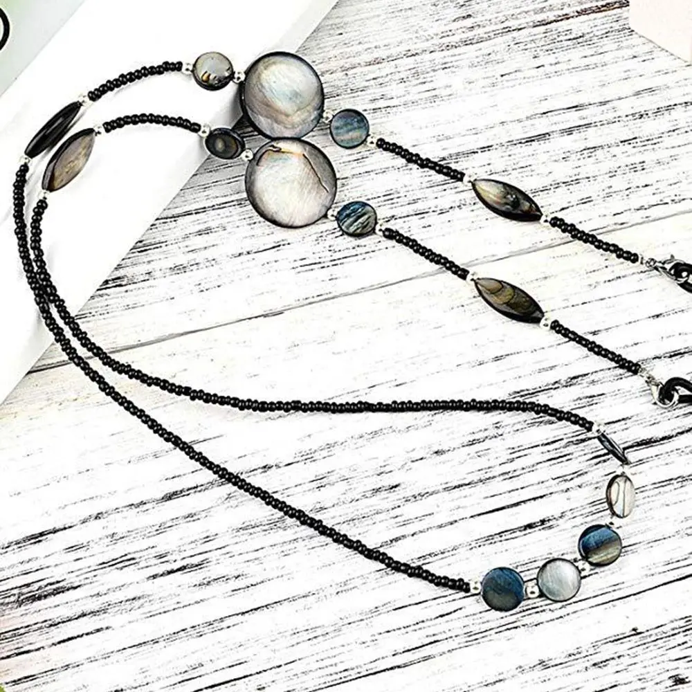 Newest Popular Reading Glasses Chain Chic Shell Beads Women Lanyard Holder Strap Sunglasses Retainer New Arrival