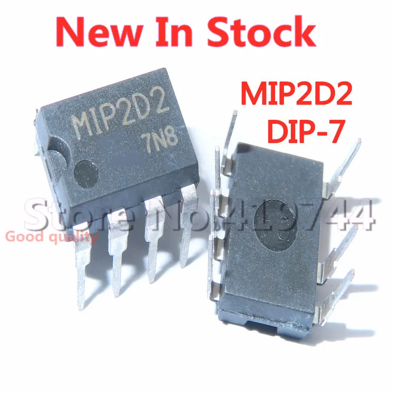 5PCS/LOT MIP2D2 DIP-7 LCD power management chip In Stock New Original