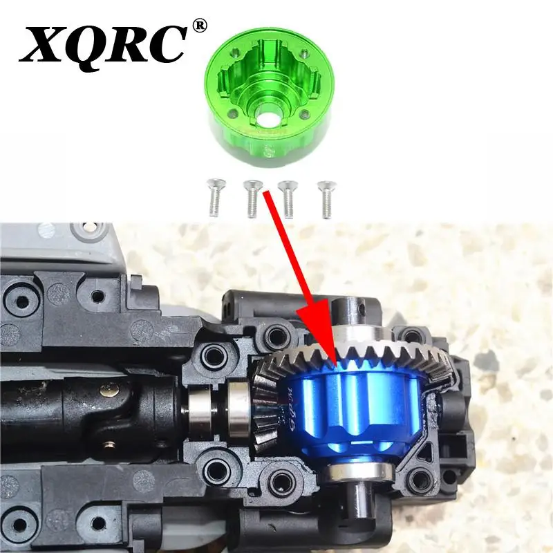 

GPM металлический алюминиевый передний/средний/задний Универсальный дифференциальный Чехол # 8681X для 1/10 блесток 2,0 86086-4 монстр-ТраК