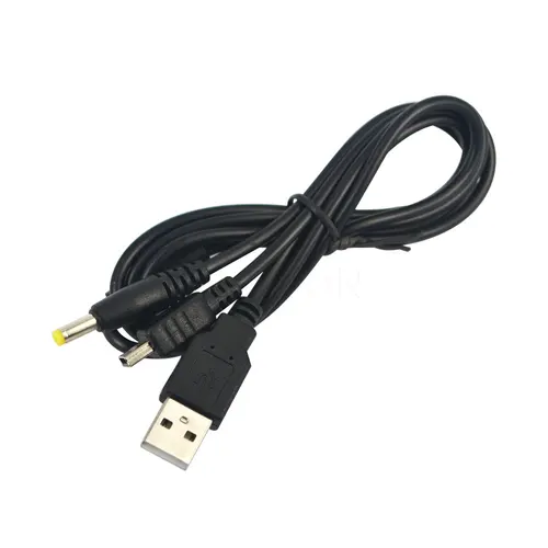 Imagen 2 del producto Nuevo Cable de datos USB 2 en 1 + Cable cargador para accesorios de juegos PSP 2000 3000
