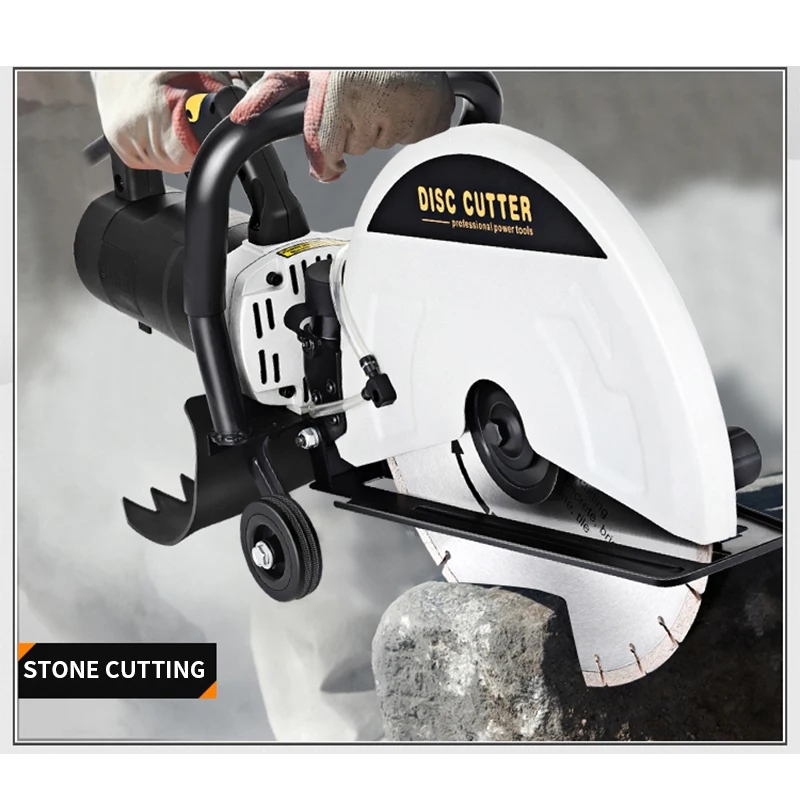 

Большой промышленный однокристальный долбежный станок 355-1, беспыльная многофункциональная угловая шлифовальная машина, резка камня в бетонной стене