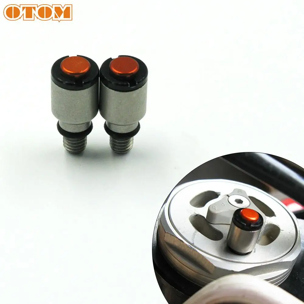 OTOM M4/M5 Screw Fork Air Pressure Bleeder Relief Valve Set Universal Motorcycle Motocross Fork Air Bleeders For KTM CRF KXF RM