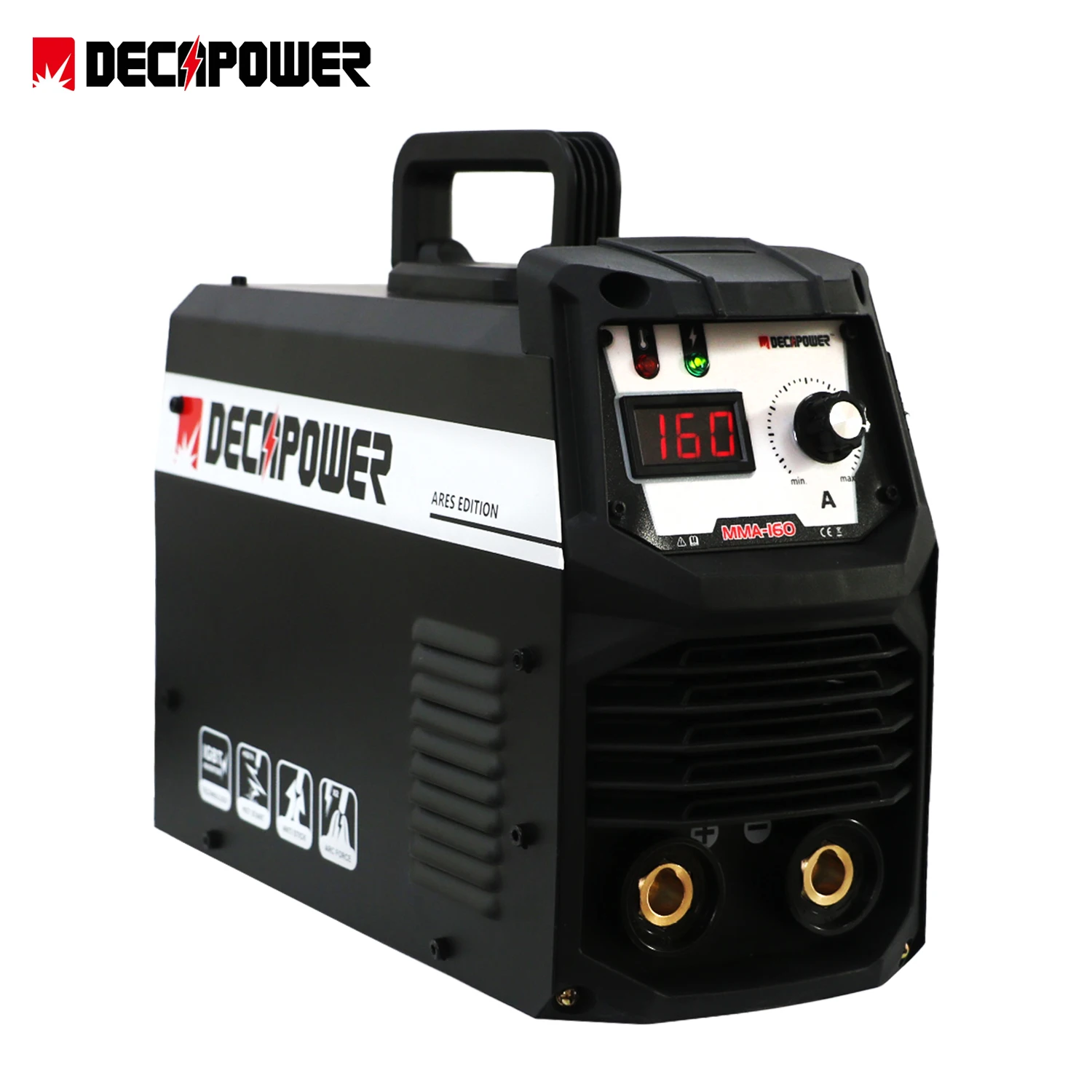 Decapower DC Inverter Welder Arc 220V SMAW MMA Welding Machine Support cellulose electrode