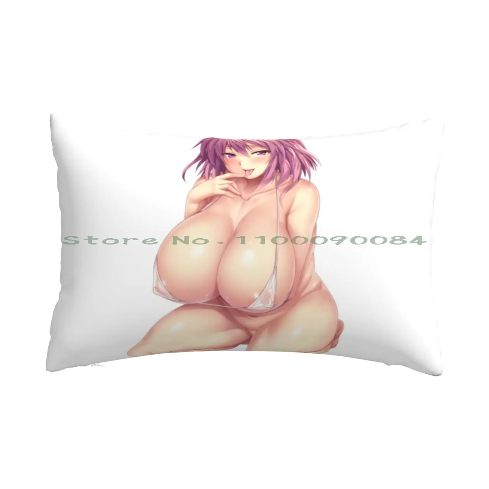 Perfect Cherry Blossom Ecchi Pillow Case 20x30 50*75 Sofa Bedroom West Georgia Wolves Sports Athletic Gameday University Hockey