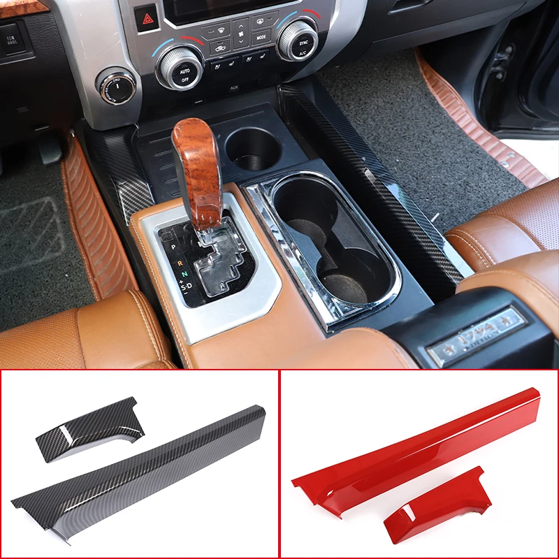 

2 шт., декоративные полосы на центральную консоль Toyota Tundra 2014-2020