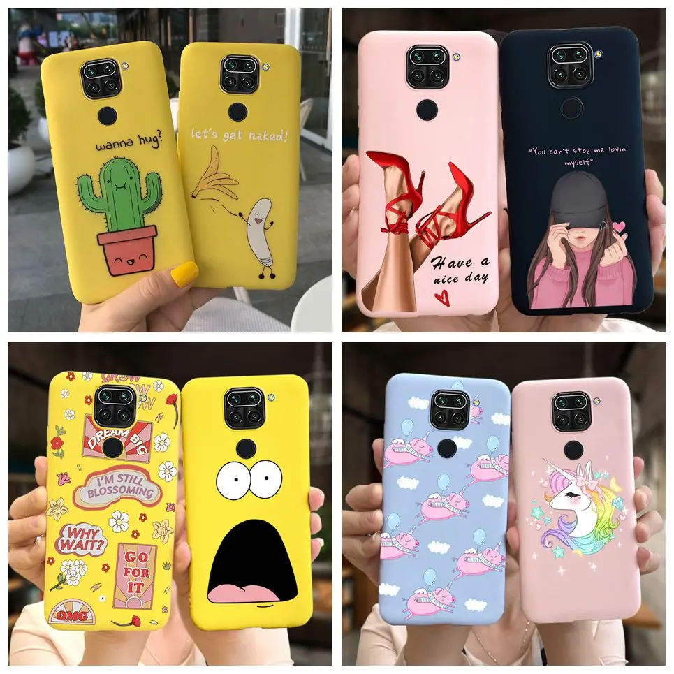 

For Xiaomi Redmi Note 9 Pro Case New Fashion TPU Soft Silicone Cover For Xiaomi Redmi Note 9S Note9 S Note 9 5G 9T Phone Case