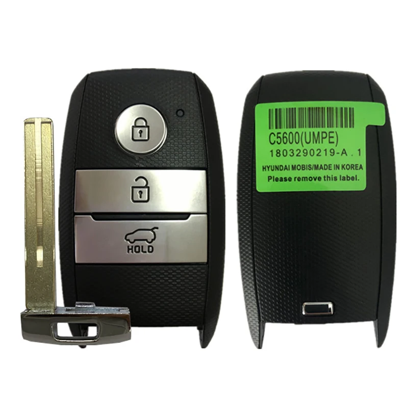 CN051085 Aftermarket per KIA Sorento 3 pulsanti Smart Key Remote Auto Control Fob 433MHz FCC muslimah