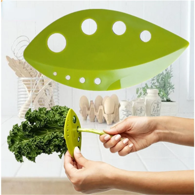 New Peeling Machine Vegetable Leaf Extractor Kitchen Gadget Home Kitchen Decoration Accessories Christmas Halloween Supplies