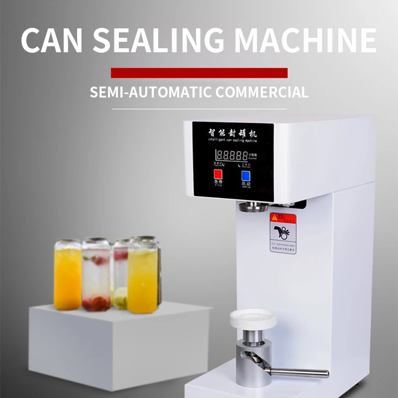 

QLS-180 Can Sealing Machine 220v Electric Sealer Cans sealer Drink bottle sealer Beverage seal machine