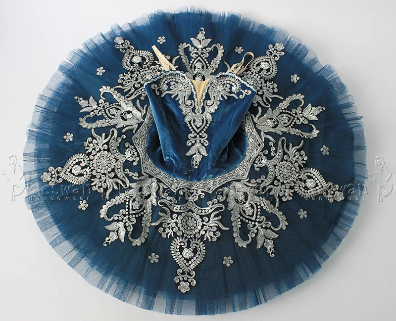 Navy Blue Ballerina Costume Raymonda YAGP Competition Dance Professional Platter Tutu BT886