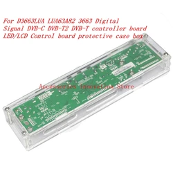 LCD LED Screen Display Controller Driver Board Transparent Protective Box Shell Storage Box For 3663