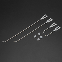 Volantex PhoenixS 742-7 4 Channel 1600mm/742-3 Phoenix 2000 Wingspan EPO RC Airplane Spare Part Push Rod U Type Clip P7420305