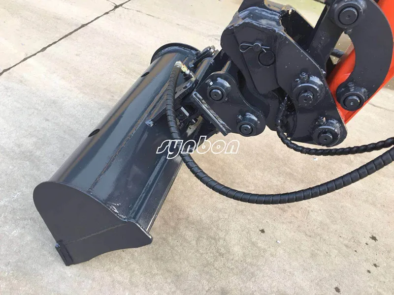SY601ไฮดรอลิก Crawler Digger รถขุดพร้อมเครื่องยนต์เบนซิน Micro Crawler รถขุด