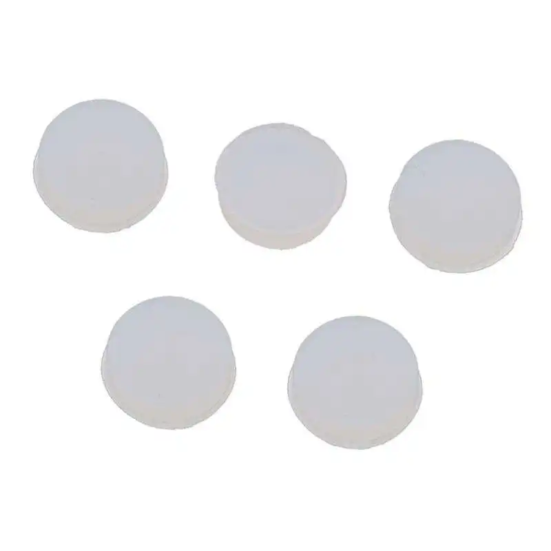 5 Pieces Silicone Flute Plug, 7mm Flute Hole Plug Soft Flute Key Cover Set