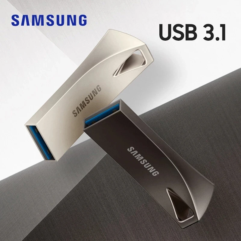 

SAMSUNG USB 3.1 400MB/S Flash Drive BAR Plus 512GB 64GB metal pen drive 128GB 256gb pendrive memory stick storage device u disk