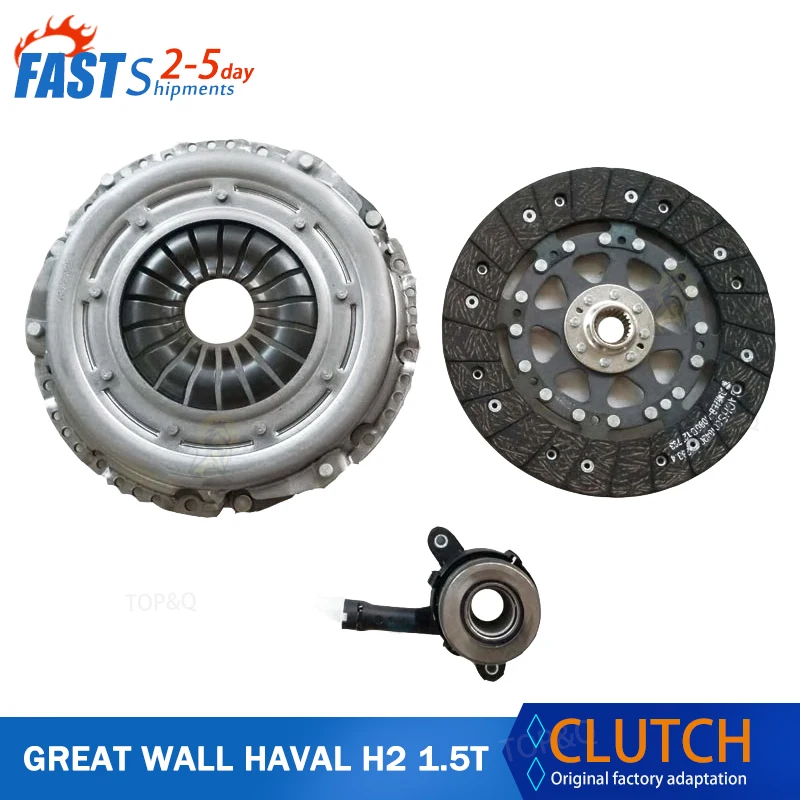 Set Clutch plate clutch pressure plate release bearing Fit for Great Wall Haval H2 1.5T  displacement 4G15B engine