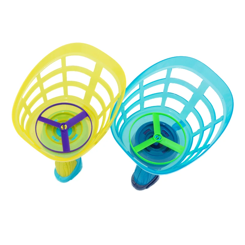 Fliegende Untertasse Disc Launcher Kinder Fliegende Spielzeuge Zugschnur UFO Wurf Fangen Outdoor Sport Propeller Kinder Spielzeug Geschenk Für Junge Mädchen – Detail 8