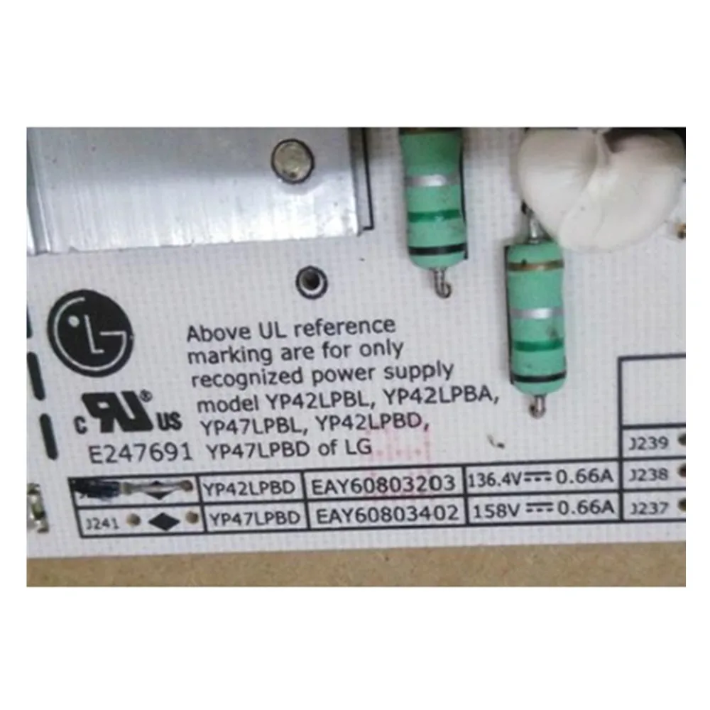 

Плата питания для LG YP42LPBD, PBD, EAY60803203, 42LX6500, 136,4 в, 0,66a