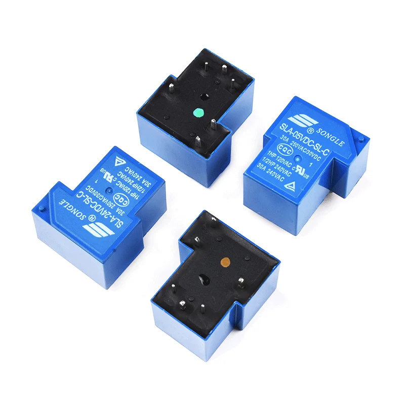 5PCS Power relays SLA-05VDC-SL-C SLA-12VDC-SL-C SLA-24VDC-SL-C 5V 12V 24V 30A 6PIN T90 new and original