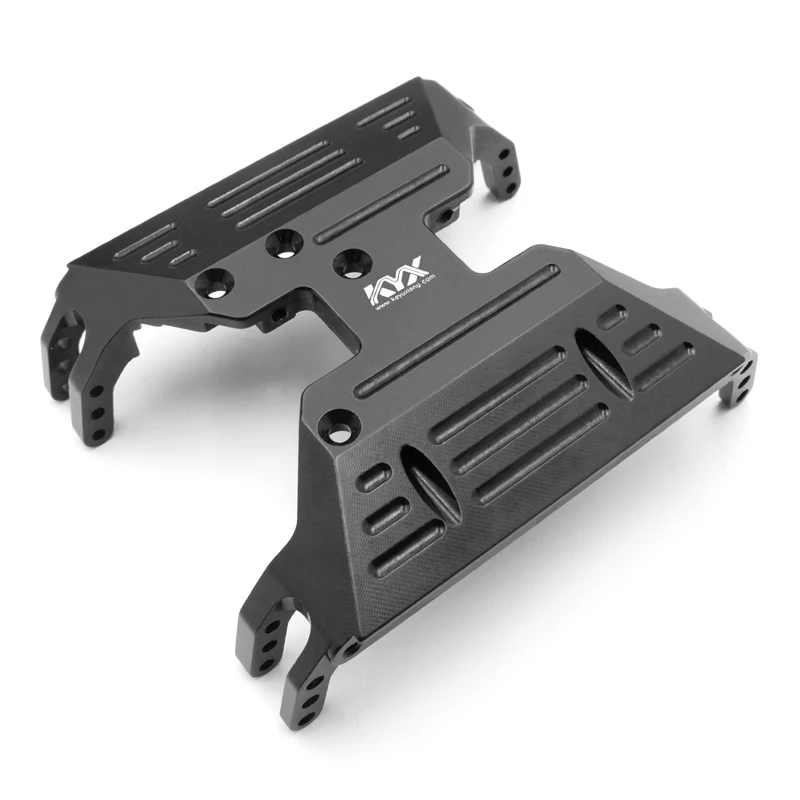 KYX Aluminum Center Chassis Skid Plate for Center Belly Pan of 1/10 Axial Capra 1.9 UTB