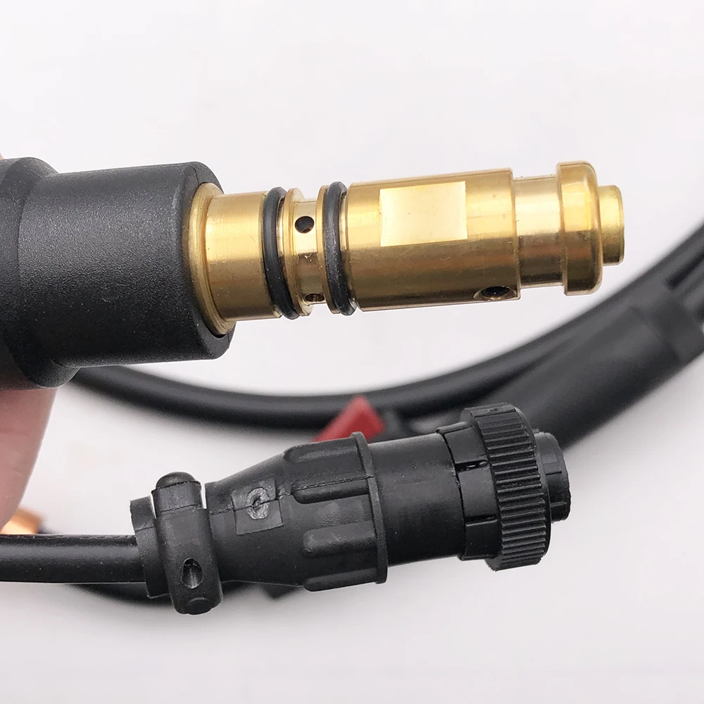 Complete 3meters 10feet North NT-1 NT1 MIG Welding Torch Air Cooled Welding Gun With Cable Fitting Connector