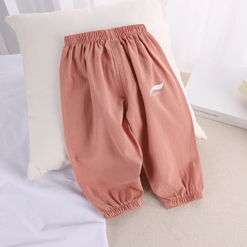 2024 Summer Newborn Baby Pants Long Trousers Infant Girls Boys Leggings Thin Clothes Baby Clothing Kids PP Pants