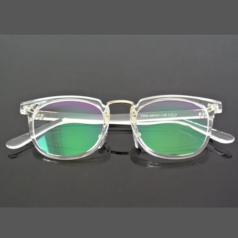 Transparent Clear Reading Glasses Full Rim Readers Retro Glasses  +50 +75 +100 +125 +150 +175 +200 +225 +250 +275 +300 +325 +350