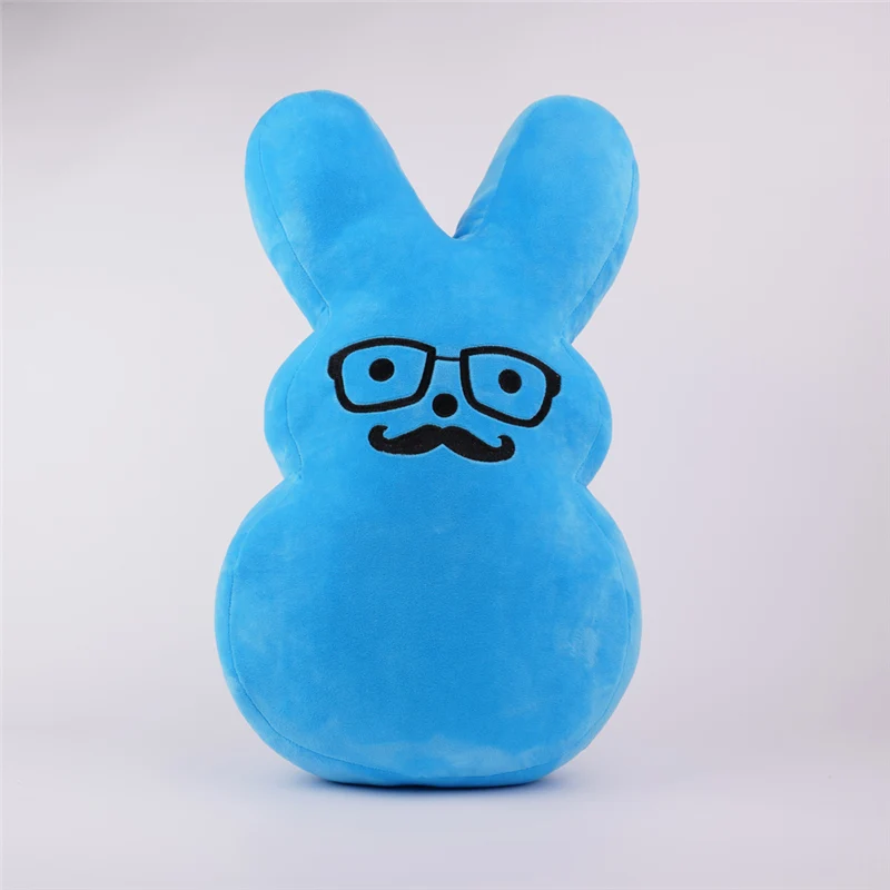 Conejo de peluche de 20cm para niños, Peeps, Peep, juguetes de Pascua, muñeco de peluche de simulación, almohada de conejo suave, regalos para