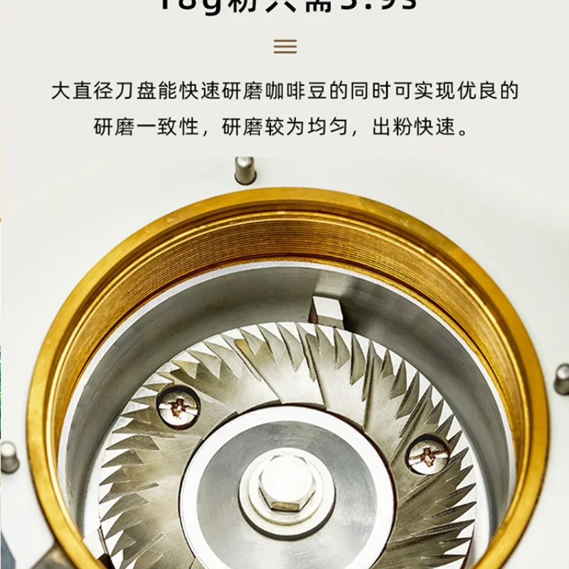 WPM Huijia – moulin à grains de café italien zd18, électrique, commercial, petit
