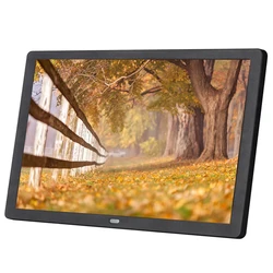 15 Inch LED Backlight HD 1280*800 Full Function Digital Photo Frame Electronic Album digitale Picture Music Video