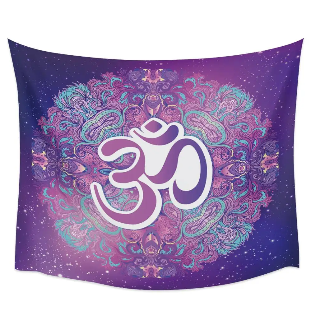 

Hippie Bohemian Psychedelic Mandala Wall Hanging Bedding Tapestry