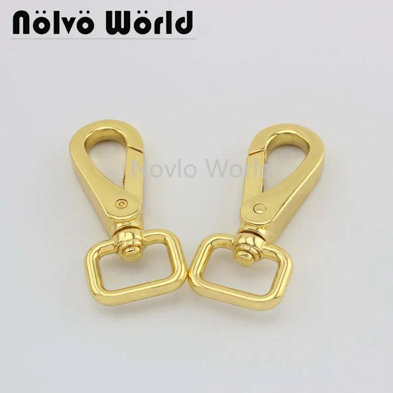 

Nolvo World 5-20-100pcs 4 colors 54*15.7mm metal buckle for bag dog collar lobster clasps snap hooks,5/8"bag strap metal replace