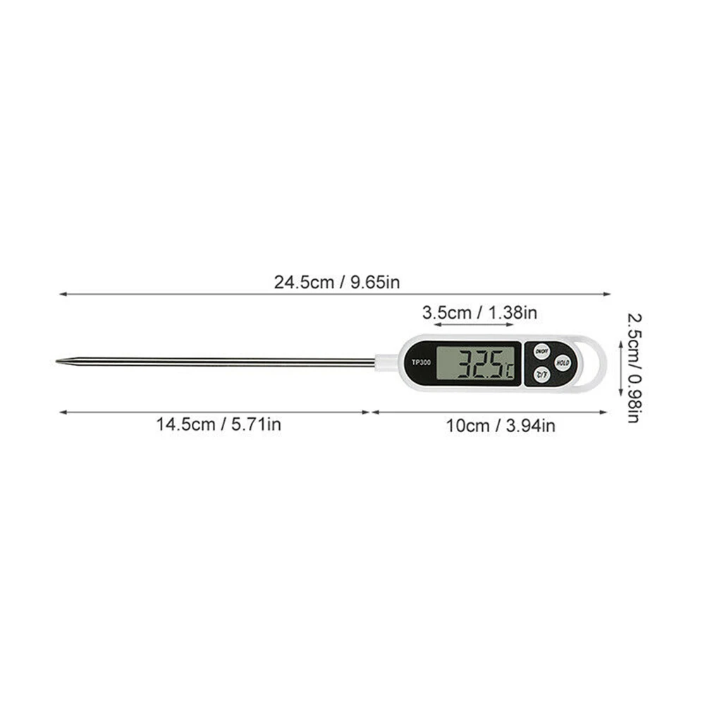 Kuchnia cyfrowy termometr do piekarnika mięso woda mleko próbnik do żywności grill elektroniczna do gotowania termometr narzędzia kuchenne-50 ° c do