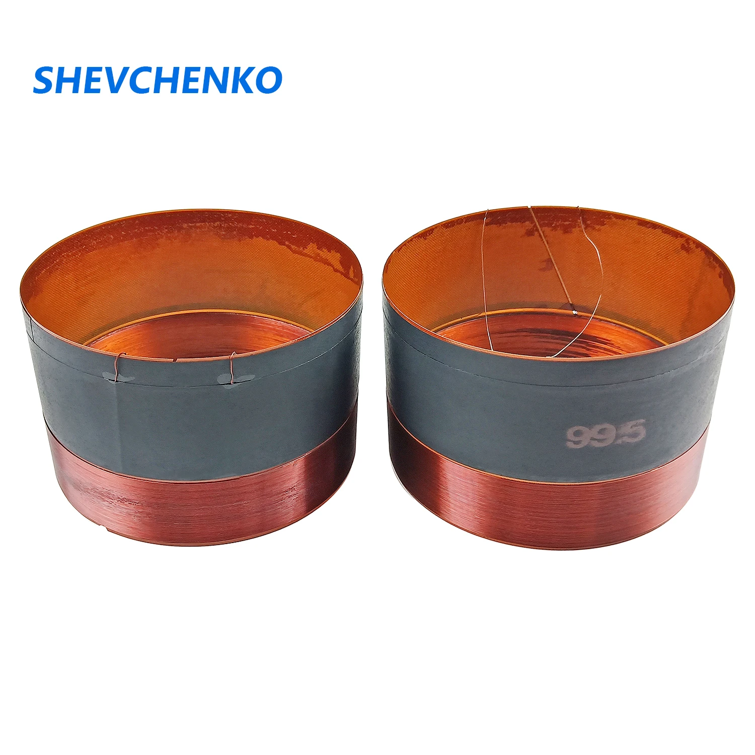 99.5mm Woofer Speaker Voice Coil 8Ohm Glass Fiber Skeleton Bass Coil Round Copper Wire Repair Woofer Accessories Diy 2pcs