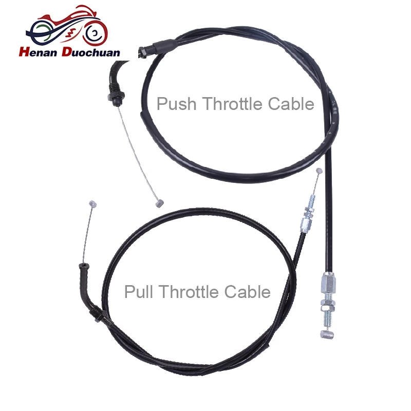 

110cm 109cm Motor Accessories Oil Throttle Cables Wire For Honda AX-1 AX1 Motorbike Extended Accelerator Cable Line Wires