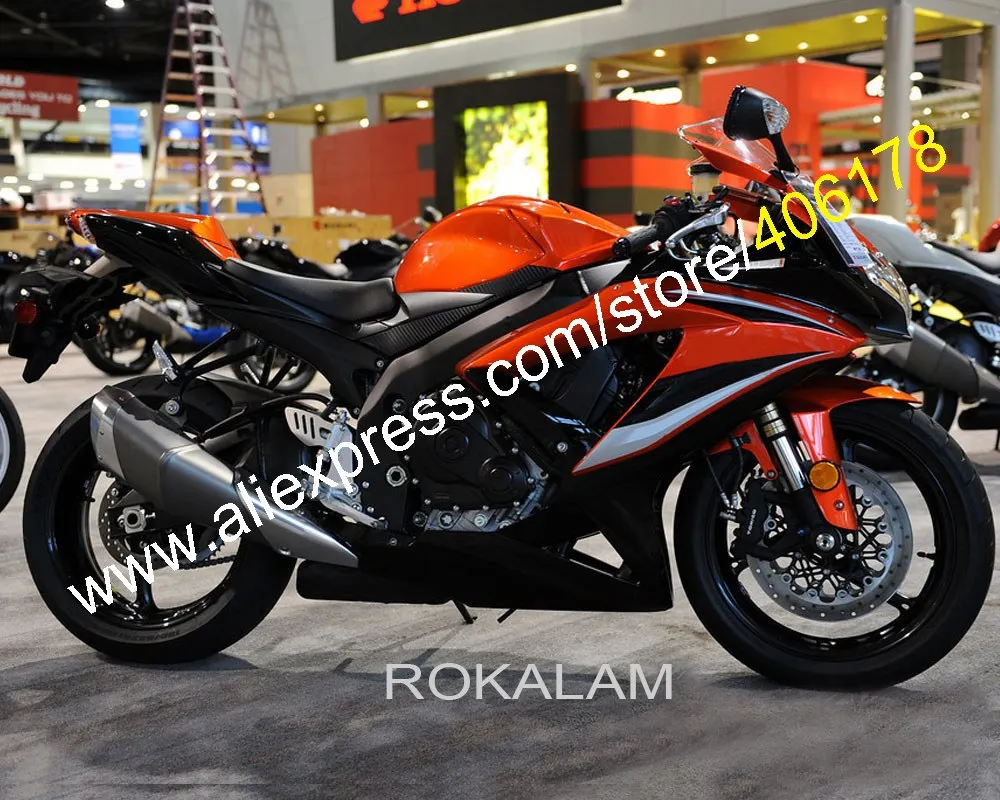 

For Suzuki GSXR600 GSXR750 08 09 10 GSX R600 R750 K8 2008 2009 2010 ABS Motorcycle Fairing Kit (Injection Molding)