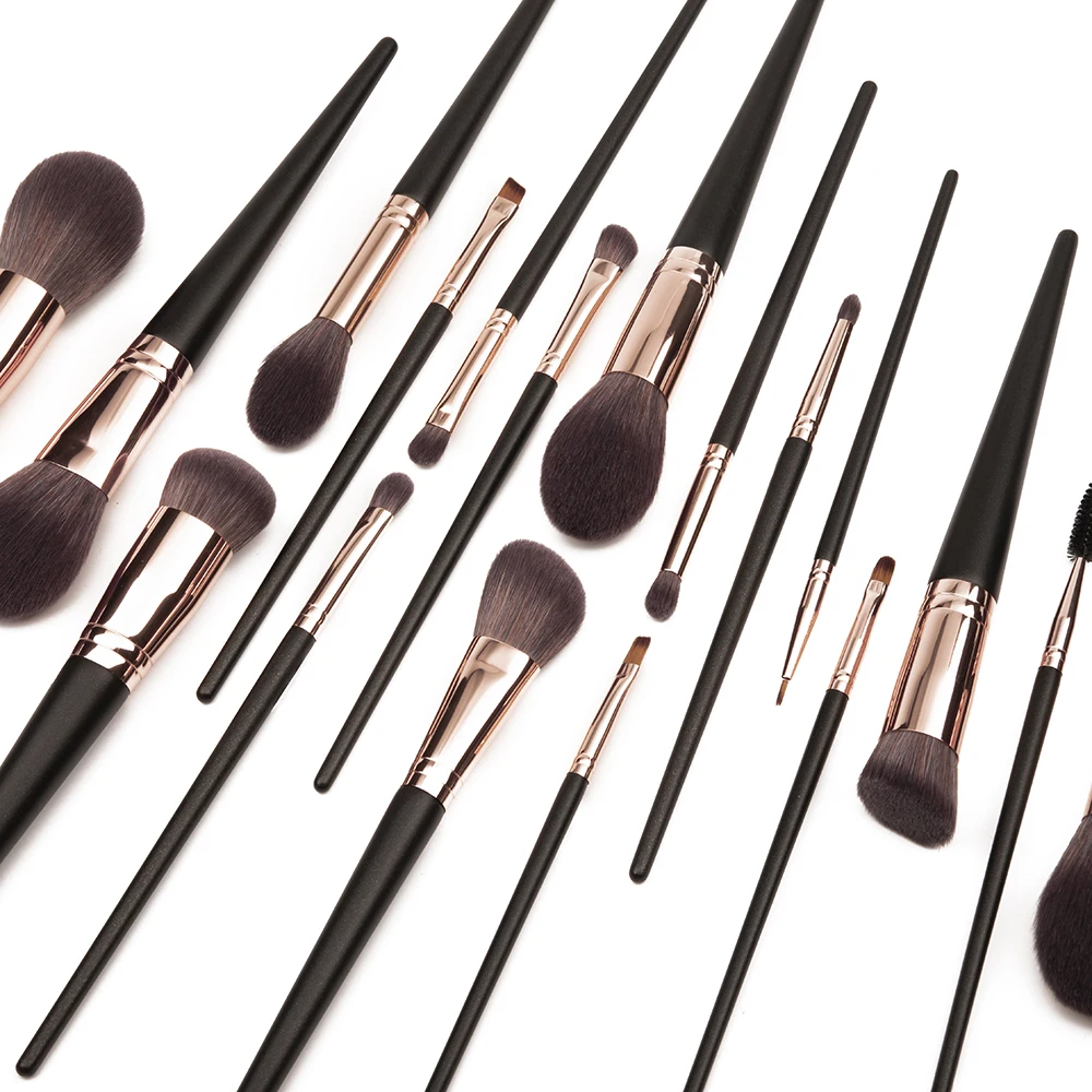 Shinedo Makeup Brushes Set Face EyeShadow  Blending Kabuki Foundation Powder Eyeliner  Make Up Kit  Brochas Maquillaje