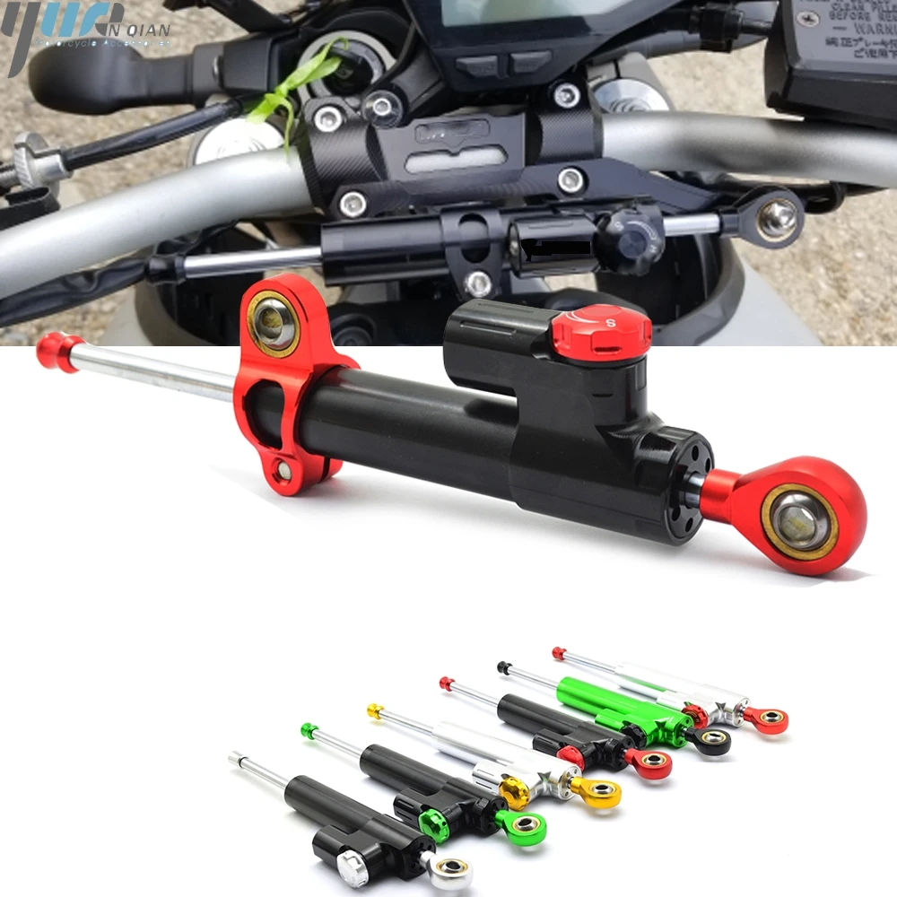 

Motorcycle Handlebar Steering Stabilizer Damper Motorbike Shock Absorber Direction Damper FOR Honda VFR800 VFR800X VFR800F 1200X